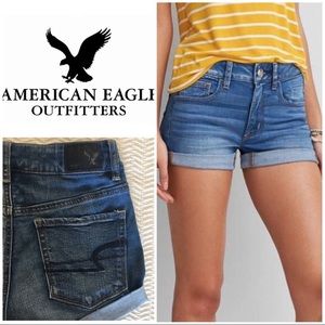 American eagle high rise shorts
